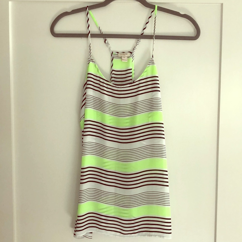 Jcrew striped tank